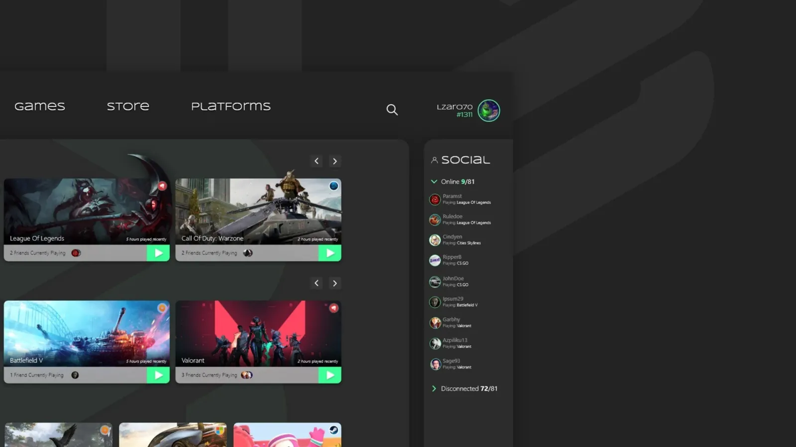 DPOT Gaming Launcher — case study