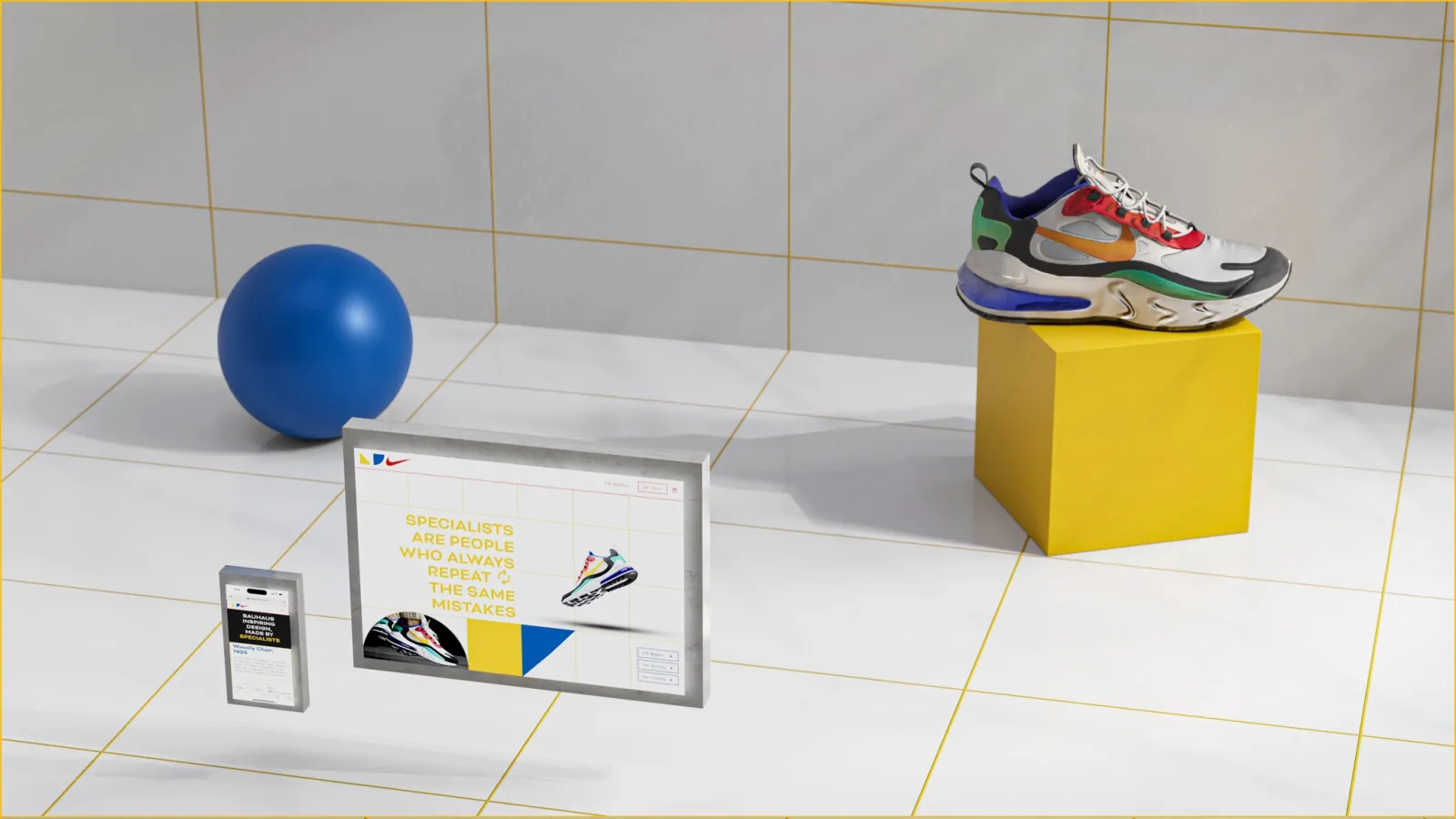 Nike React 270 Bauhaus — project image 8