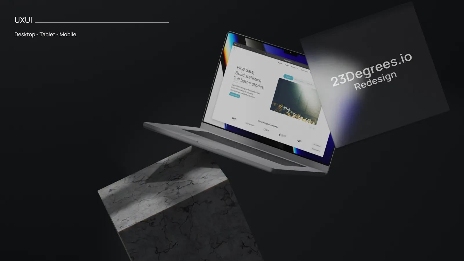 23degrees.io — Product design for better storytelling