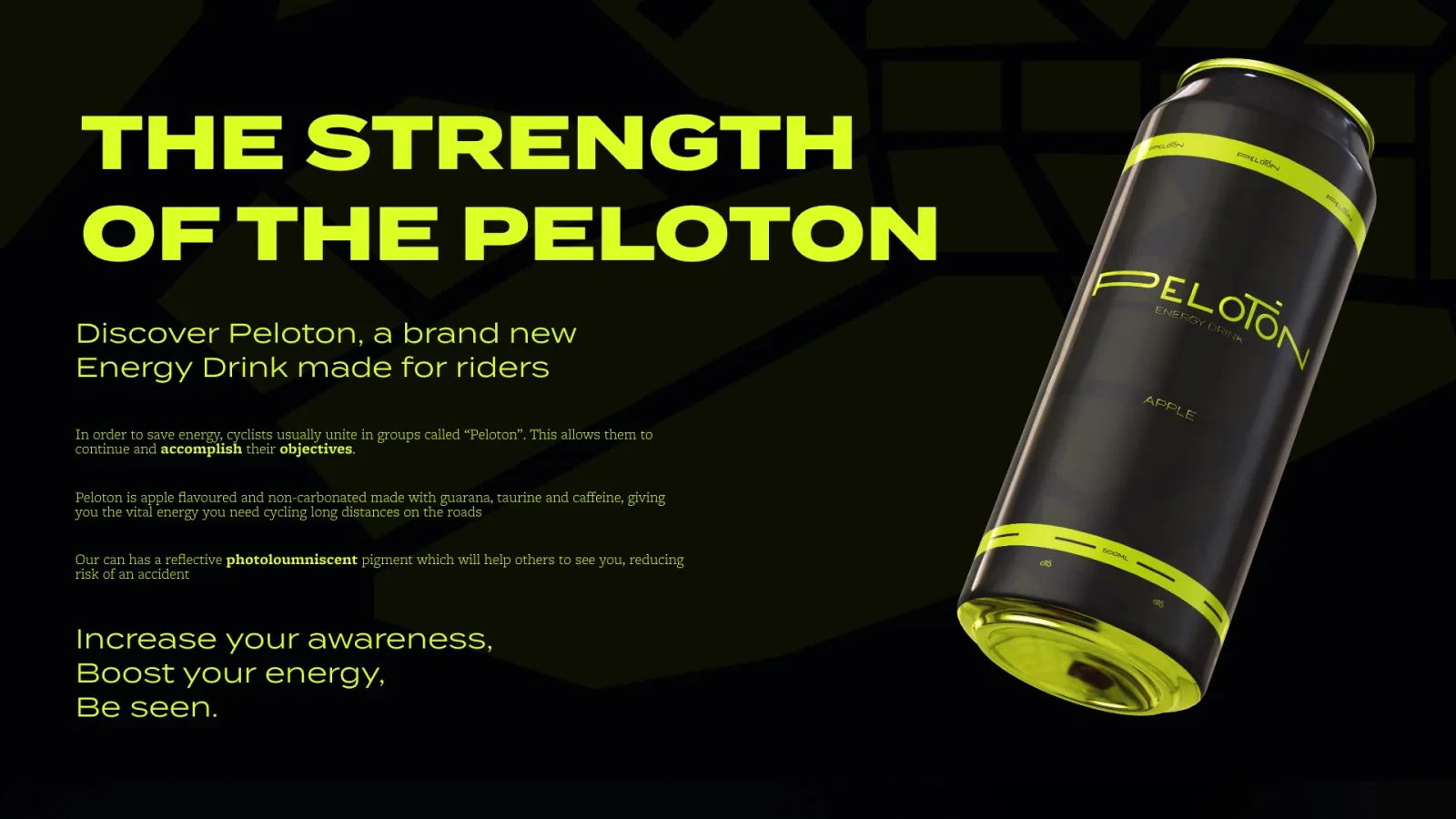 Peloton Energy Drink — project image 2